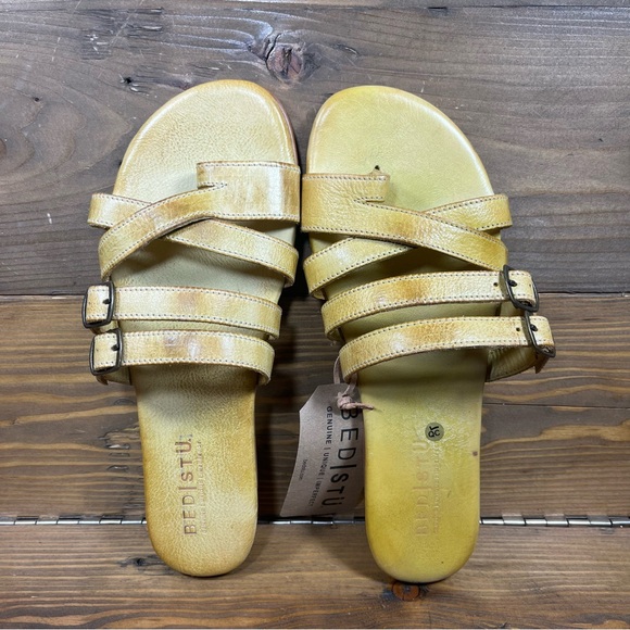 Bed Stu Hilda Flat Handmade Leather Sandals - Picture 5 of 12
